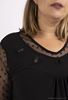 Picture of CURVY GIRL LACE TUNIC WITH OPEN COLLAR